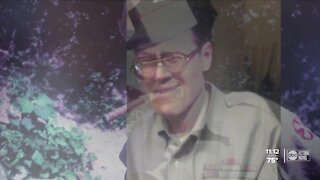 Tampa veterans escort unclaimed WWII veteran 1000 miles to be buried next to his mom in Kentucky