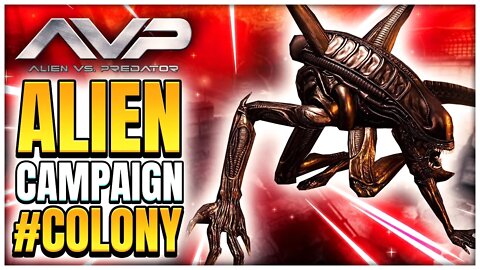 Aliens Vs Predator - Colony (Alien Campaign) 2K 60ᶠᵖˢ - Game Playthrough - No Commentary