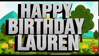 Happy birthday Lauren! Fractured Fairy Style!