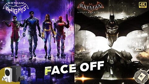 Face Off - Gotham Knights vs Batman: Arkham Knight - July 2023 Tech Analysis on Xbox Series X