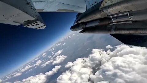 Su-35S in combat: fighters destroy aircraft and objects of the Armed Forces of Ukraine