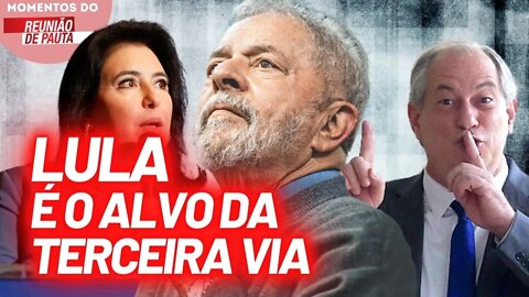 Lula é o principal alvo de Ciro Gomes e Tebet | Momentos do Reunião de Pauta