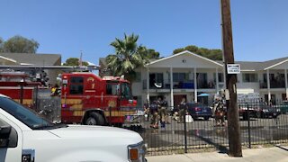 2 people injured, 4 pets dead after apartment fire on Sunday