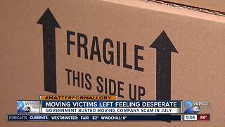 Moving scam victims desperately seeking answers from the federal government