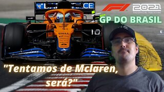 F1 2021 - GAMEPLAY / correndo de Mclaren no gp do Brasil, Interlagos