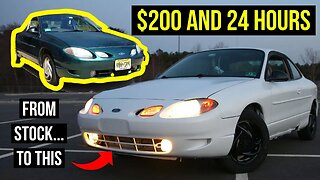 $200 Car Transformation 24 Hour Challenge!!