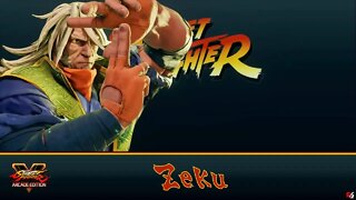 Street Fighter V Arcade Edition: Street Fighter - Zeku