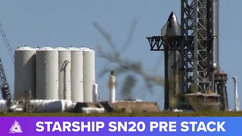 SpaceX Starbase SN20 and Booster 4 Full Stack Prep Highway 4 Boca Chica, Texas [2-09-2022]