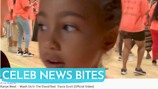 North West DANCES In Kanye Wests NEW Music Video Wash Us In Blood