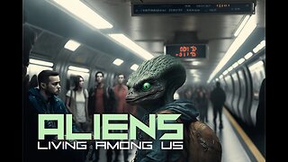 Alien Living Among Us - AI Generated Images
