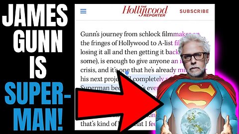 James Gunn SAYS HE IS SUPERMAN!
