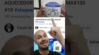 O MELHOR CUSTO BENEFÍCIO (AQUECEDOR DE CERA) #shorts