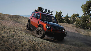 BeamNG.drive | Off-roading with Land Rover Defender P400