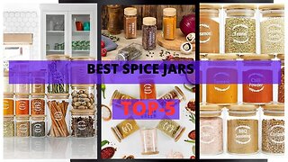 Best Spice Jars| Best Products On Market