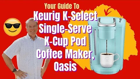 Keurig K Select Single Serve K Cup Pod Coffee Maker, Oasis