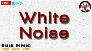 🔴🎧 White Noise Livestream | BLACK SCREEN | Relax, Sleep, Study | Sounds For Sleep | Fall Asleep Fast