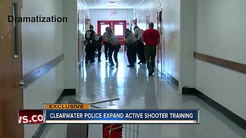 EXCLUSIVE: Clearwater Police overhauls its active shooter training