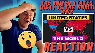 IRISH GUY REACTS To The United States (USA) vs The World - Who Would Win? Military / Army Comparison