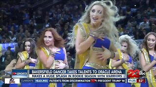Bakersfield dancer takes talents to Oracle Arena
