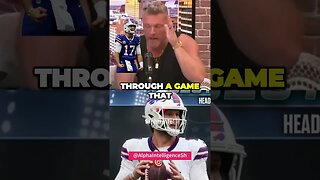 Is Josh Allen the NFL MVP Favorite? Pat McAfee Show Discussion #shortsvideo #podcast #nfl #nflmvp