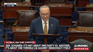 Sen Schumer: If Encouraging Political Violence Becomes The Norm, It Will Be Open Season On Democracy