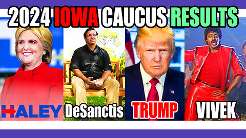 🔴LIVE: Election 2024 Iowa Primary Caucus Results 🟠⚪🟣