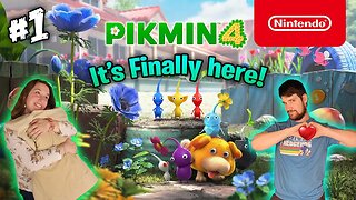 It is Finally Here! Playing Pikmin 4 with Girlfriend! Co-op