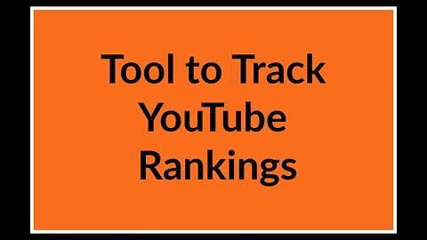 YouTube rankings - how to find out about a site