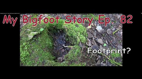 My Bigfoot Story Ep. 82 - Found a New Structure & Possible Foot Print