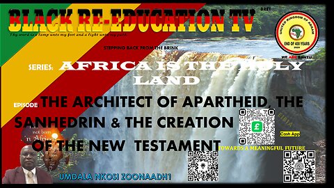 THE ARCHITECT OF APARTHEID, THE SANHEDRIN & THE CREATION OF THE NEW TESTAMENT