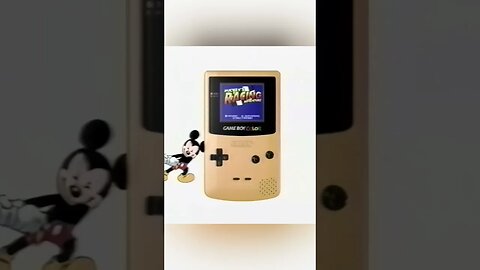 #shorts 🏁 Mickey's Racing Adventure (GBC) - Game Boy Color Commercial 2000