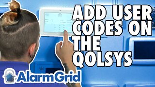 Adding a User Code to a Qolsys IQ Panel 2