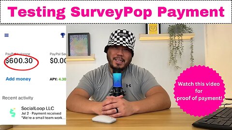My SurveyPop App Lifetime Earnings and 3rd Cash Out.