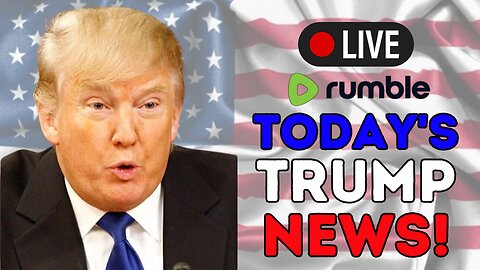 🌐📰 Trump News Today! Latest Updates on USA News #RumbleNews #Live #News