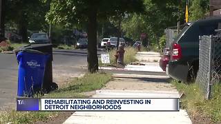 Rehabilitating and reinvesting in Detroit neighborhoods