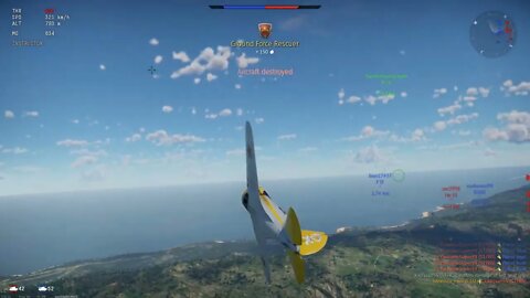 War Thunder Low Tier Russian Fighter kill cam highlights vol 7