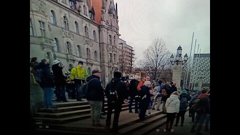 Hannover 13.03.21 Demo -Detmold/ Lippe ist dabei-Impressionen.