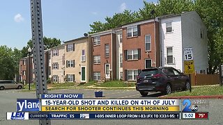 15 year old shot and killed in Edgewood