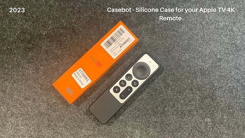 Fintie Casebot Silicone case for the Apple TV 4K Remote #appletv4k