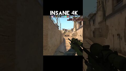 INSANE CSGO 4K #shorts