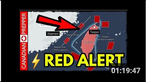 ⚡ALERT! USA PREPS UKRAINE FOR NUCLEAR STRIKE! CHINA ENCIRCLES TAIWAN - US CARRIER ON ROUTE!