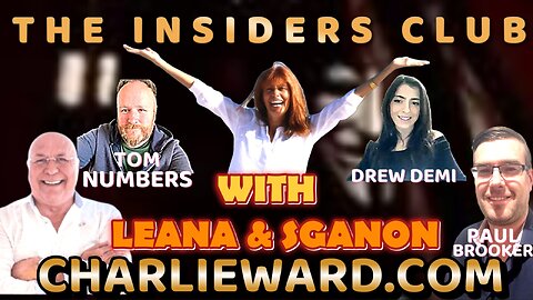 LEANA, SGANON, TOM NUMBERS JOINS CHARLIE WARD ON THE INSIDERS CLUB