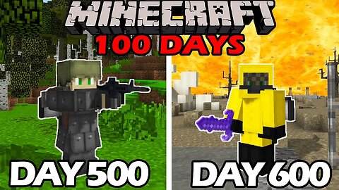 I Survived 600 Days in the Nuclear Age in Minecraft