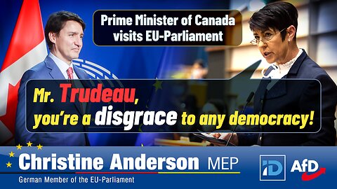 Mr. Trudeau, you are a disgrace to any democracy!