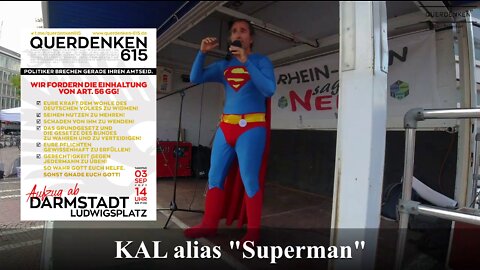 Frieden schaffen wir nur, wenn wir ALLE zusammenhalten. KAL alias "Superman"