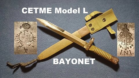 SHOW AND TELL 111: CETME Model L Bayonet and scabbard