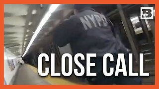 Dramatic Rescue: NY Cops Save Man From Subway Tracks Just in Time
