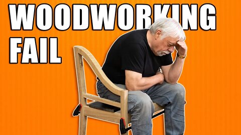Colin's Woodworking Fail - Wooden Chair Project