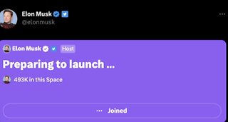 Elon Musk and Ron Desanti's Twitter Space announcement best moment!