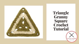 Motif of the Month March 2013: Part 1 - Crochet Triangle Granny Square Tutorial